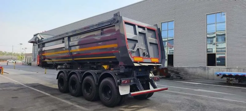 Rear Tipping Semi-trailer