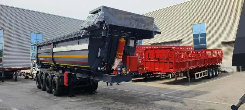 Rear Tipping Semi-trailer