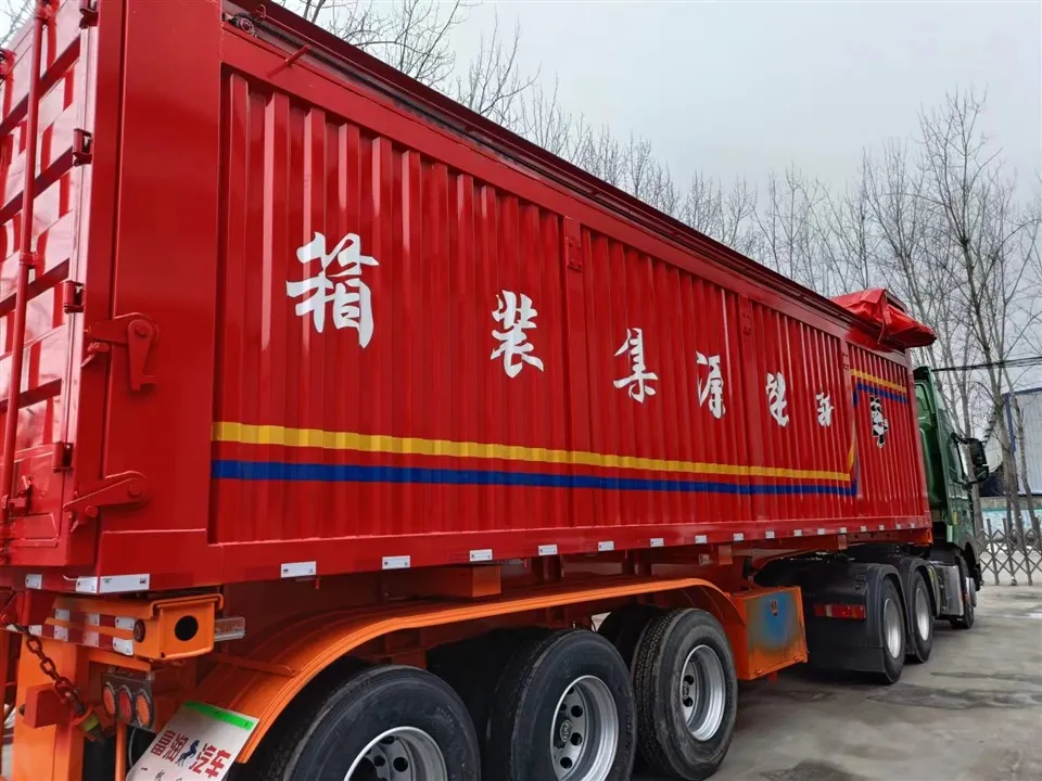 Truk Sampah Flip Samping